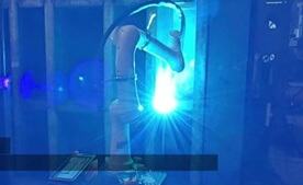 galaxy银河协作焊接典型应用：压力机床身结构件焊接